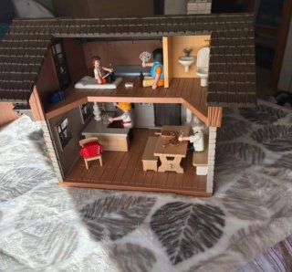 Playmobil Cabaña Montaña Refugio Alpino