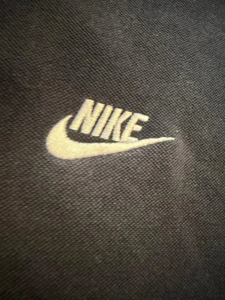 Polo Nike Negro Bordado Talla M