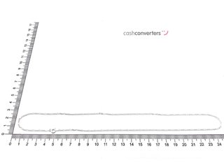 cadena plata 925mm 25cm