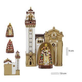 Figura Basílica Candelaria con Virgen