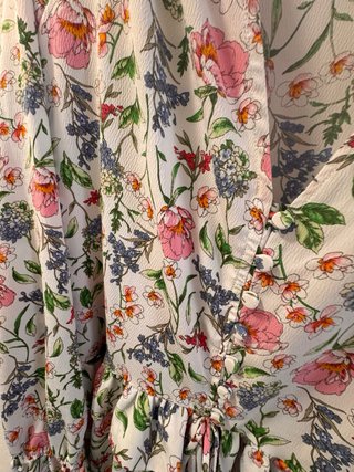 Vestido estampado floral