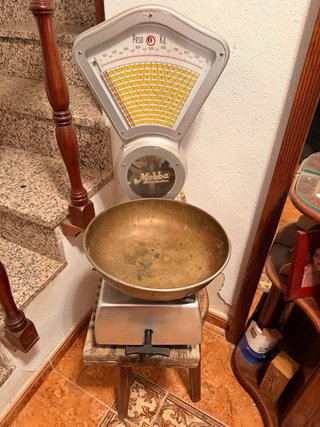 Báscula antigua Mobba de cocina