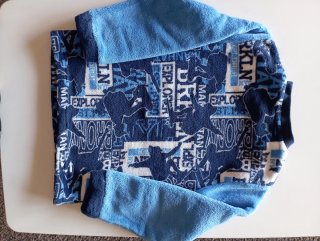 Pijama polar niño estampado