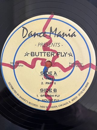 Parris Mitchell "Butter Fly" vinile hard house 90s