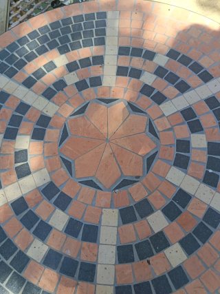 Mesa mosaico
