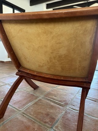 Sillón plegable cuero Zara Home