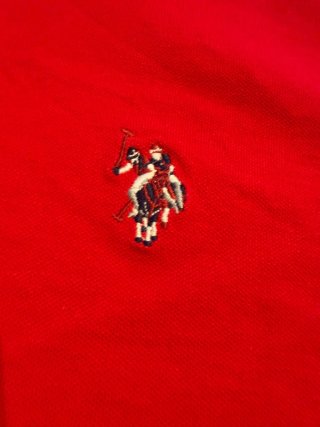 Polo U.S. Polo Assn. Rojo Talla L
