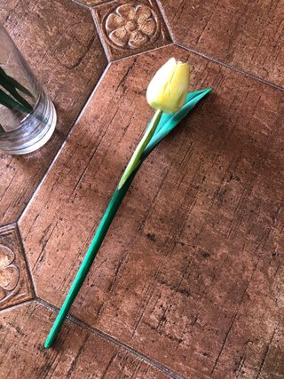 Mazzo tulipani in legno fatti a mano