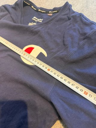 Camiseta Champion Logo Grande Azul Talla L