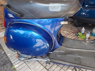 Vespa Cosa II - 200 Azul