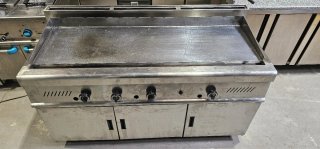 Plancha de cromo duro a gas