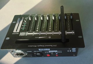 Controlador DMX 512 Inalámbrico 24 Canales