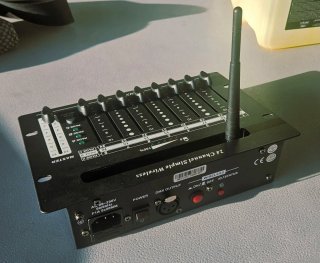 Controlador DMX 512 Inalámbrico 24 Canales