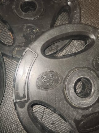 Discos de pesa 2.5 kg y 5kg