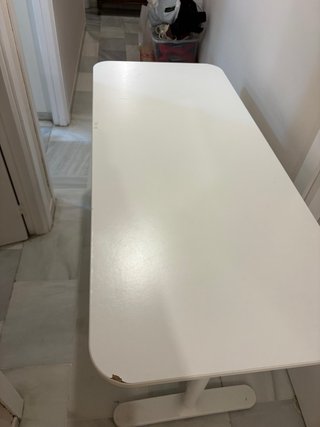 Mesa estudio blanca Ikea