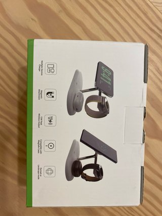 Cargador Inalámbrico Magnético Rápido