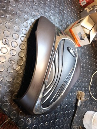 Carenado frontal Kymco miler con luz