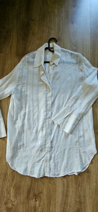 Camisa Massimo Dutti Blanca Talla L