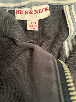2 Pantalones chinos azul marino Talla S