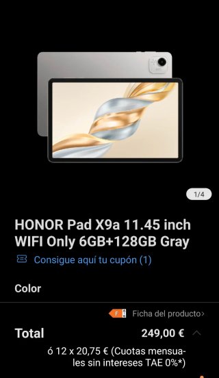 Honor Pad X9a Tablet