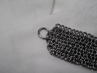 Pulsera Chainmail Acero Inoxidable Hecha a Mano