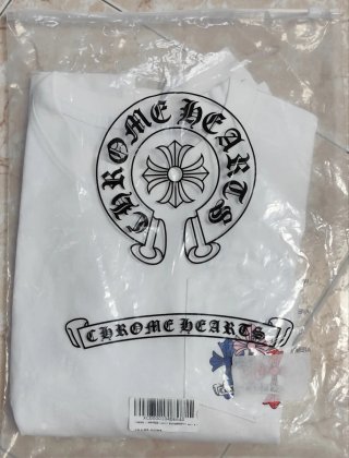 Camiseta Chrome hearts blanca (S). NUEVA