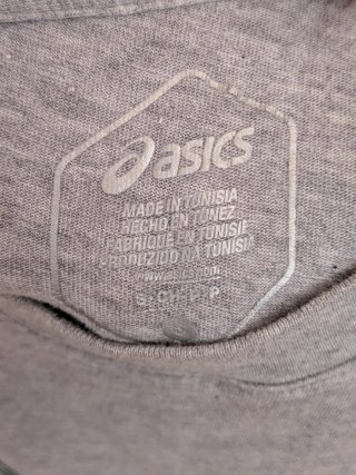 Camiseta Asics Japan Hombre Gris