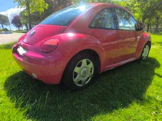 Volkswagen New Beetle Rojo 1.9 tdi full equip