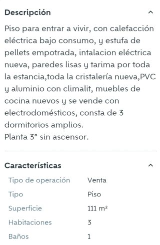 Piso 3°. Muy buena ubicación