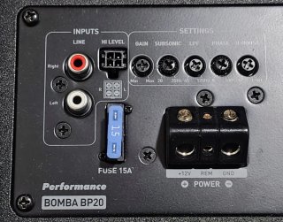 Subwoofer Focal Bomba BP20 Coche. NUEVO