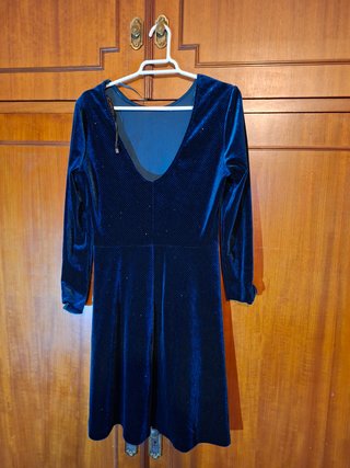 Vestido verde Zara Talla S