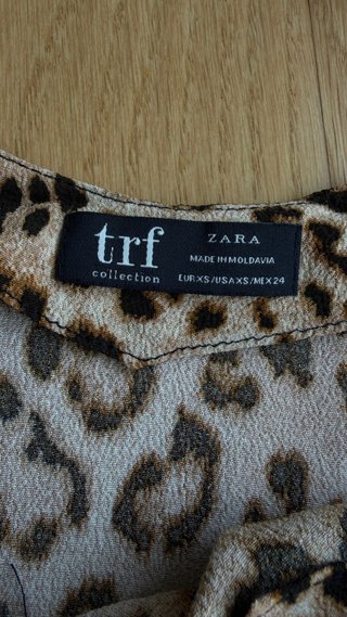 Top tirantes print animal
