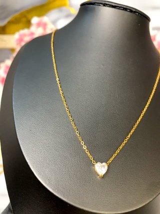 Collana con ciondolo a cuore