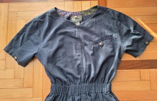 Vestito da donna vintage blu