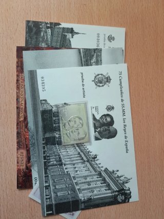 Pruebas de artista Correos 2011-2017