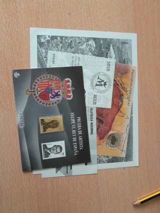Pruebas de artista Correos 2011-2017