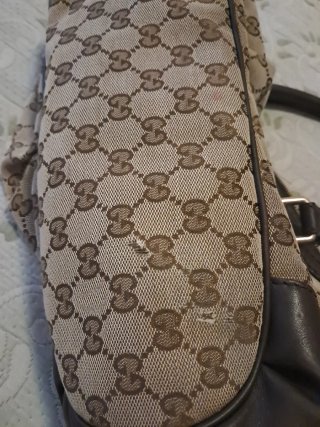 Bolso Gucci Original Beige y Marrón.