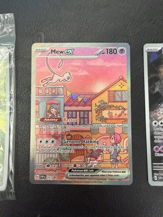 Lote Cartas Pokémon Snorlax, Mewtwo, Mew EX
