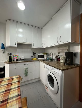 Cocina completa vitrocerámica y fregadero