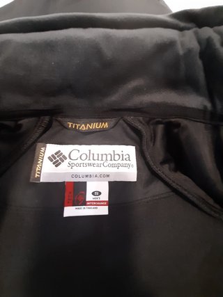Chaqueta Columbia Titanium Negra