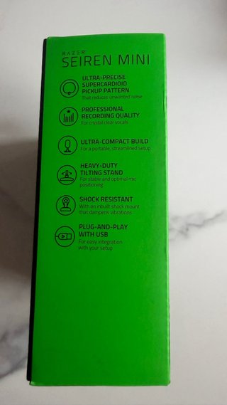 Micrófono Razer Seiren Mini Condensador