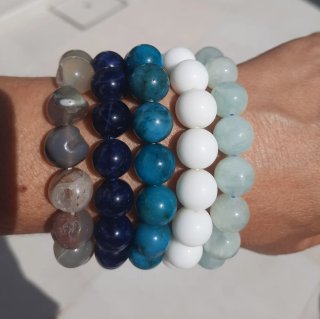 Pulsera de minerales varios