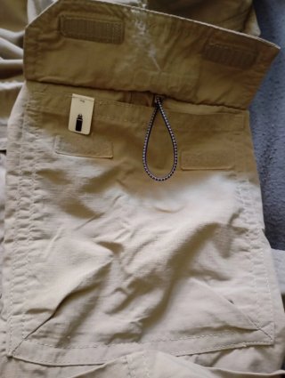 Pantalón Columbia Desmontable Beige T 32 chico