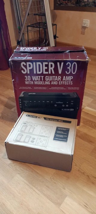 Amplificador Line 6 Spider V30 + FBV Express MKII
