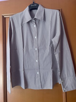 Camicia donna avvitata a righe