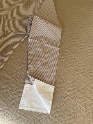Camicia donna avvitata a righe