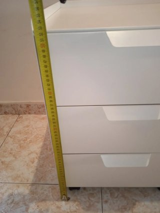 Cajonera Ikea Blanca TROTTEN