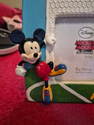 Cornice porta foto Topolino Disney calcio