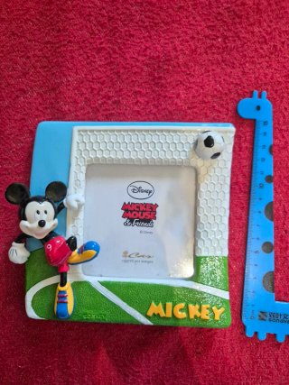 Cornice porta foto Topolino Disney calcio