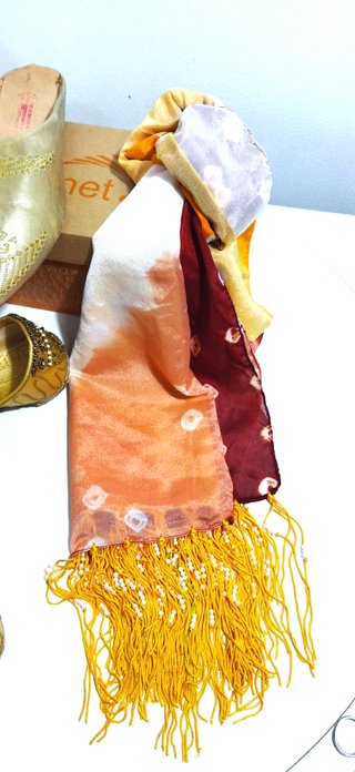 Lote Calzado Joya Étnico + Foulard T38